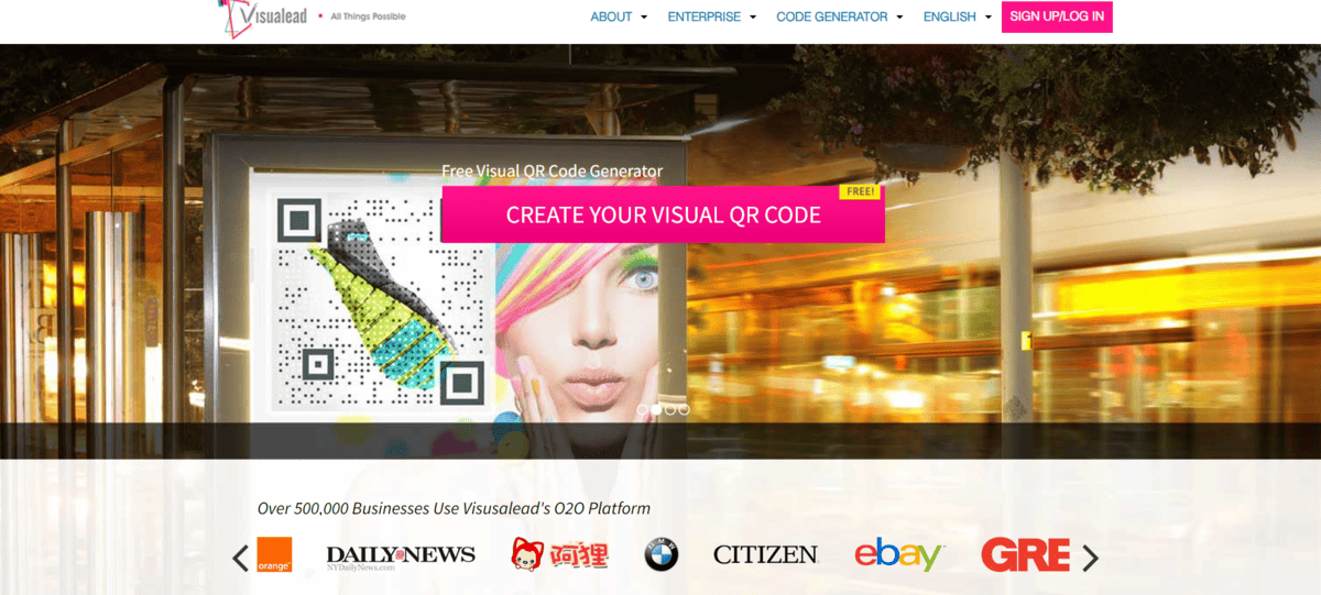 VisualLead - Easy-to-use QR Code Generator
