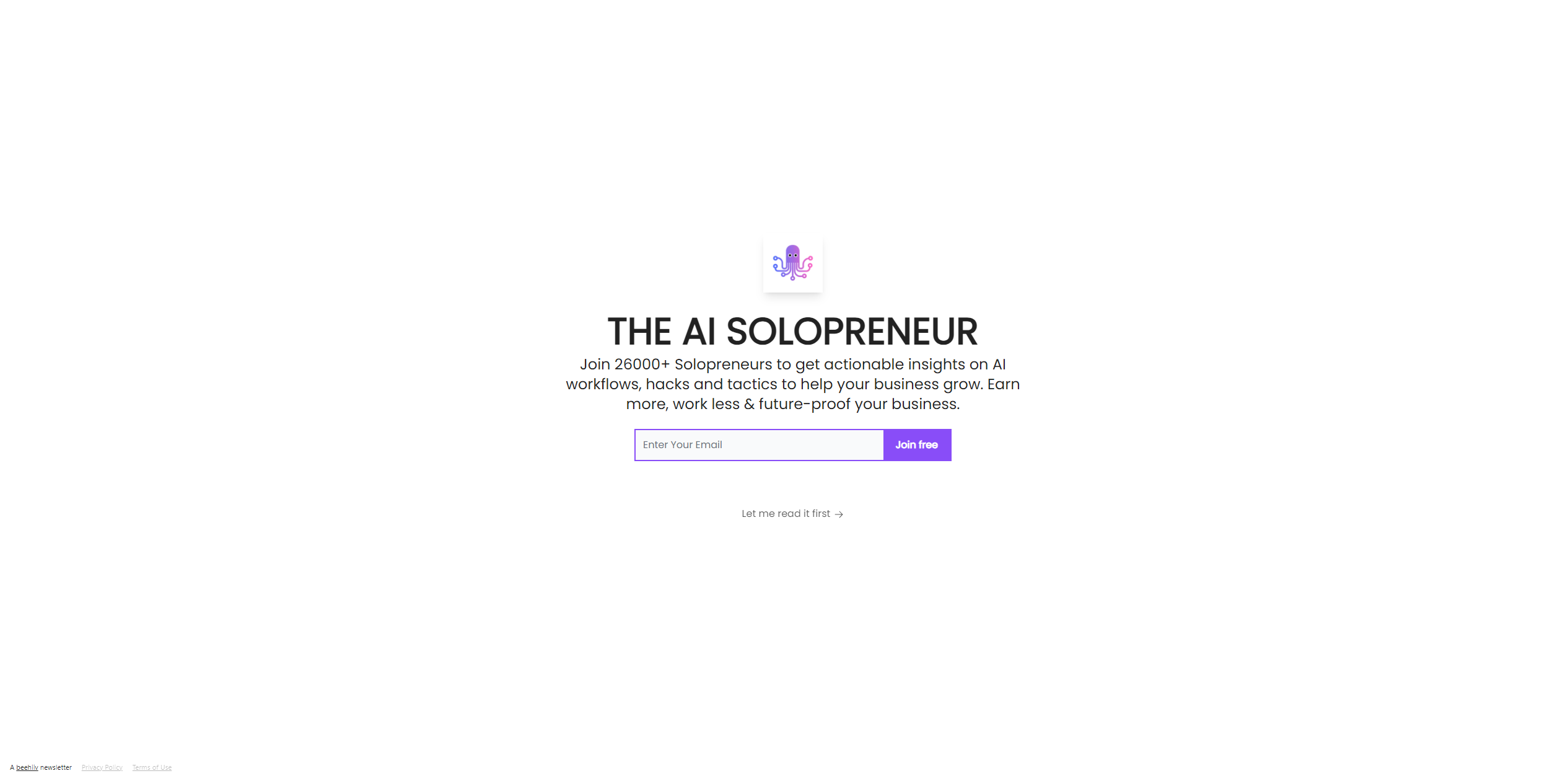 The AI Solopreneur newsletter
