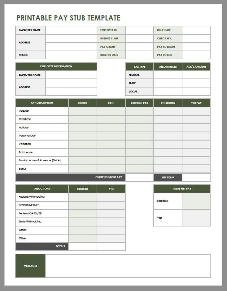 Payroll Records and Tax Forms for Employees