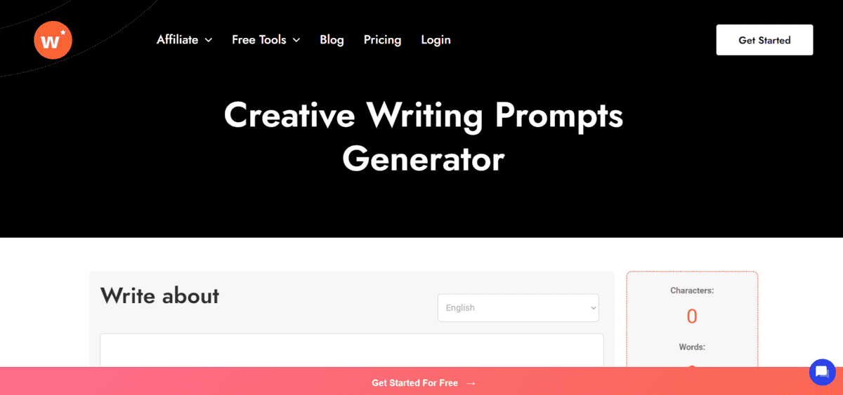 Writecream AI Story Generator