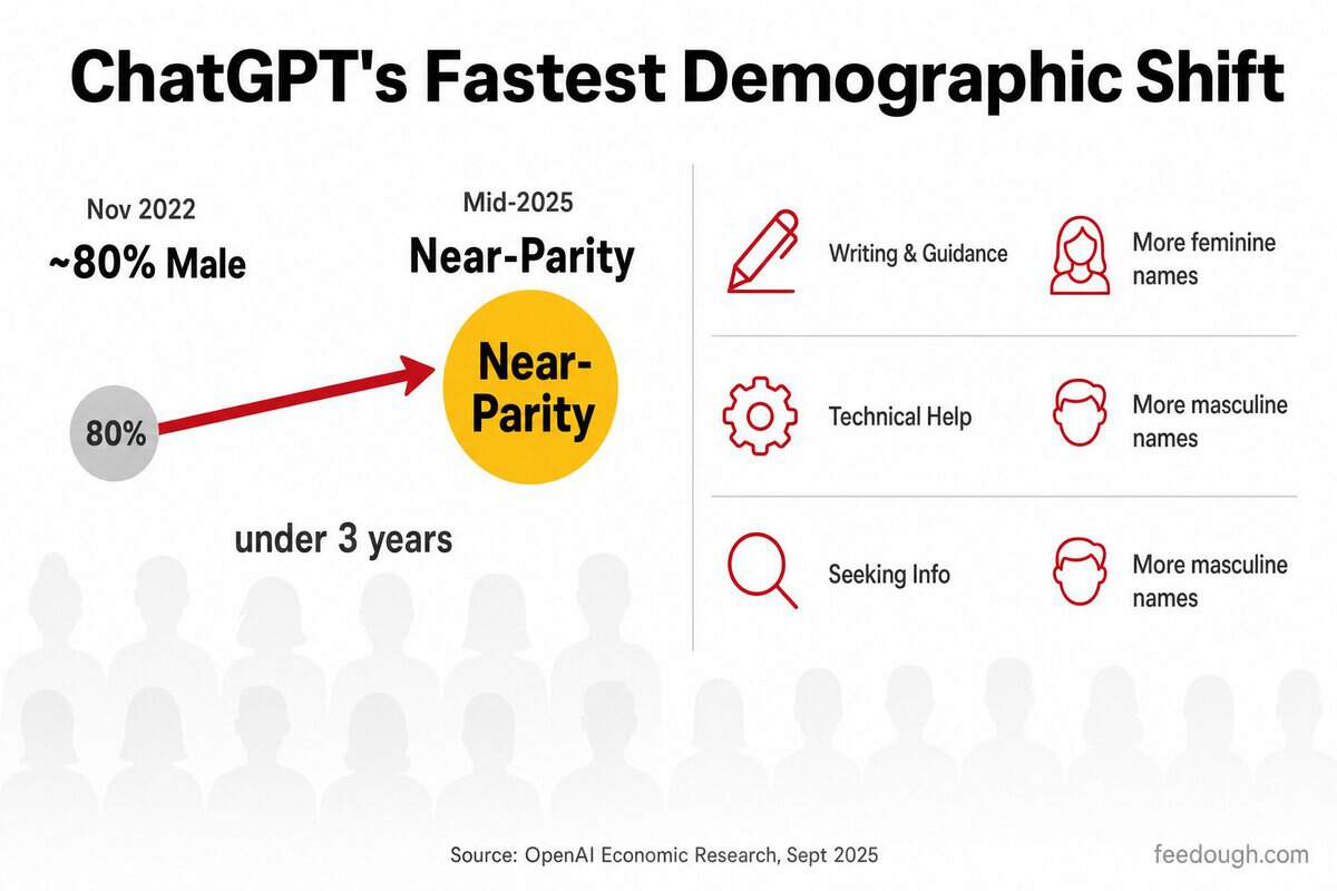 ChatGPT Age and Gender Demographics