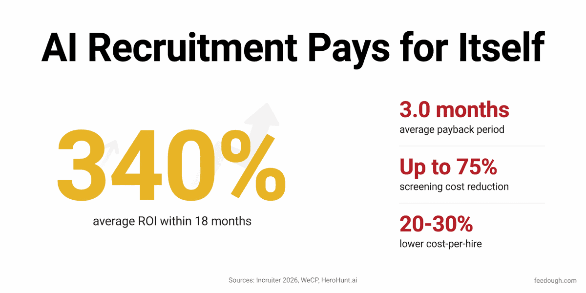 Cost Impact and ROI of Recruitment AI