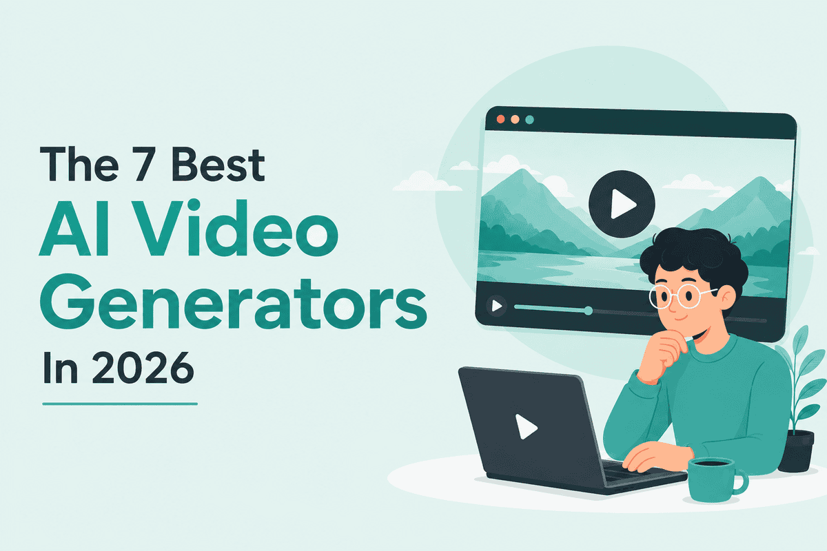 The 7 Best AI Video Generators In 2026