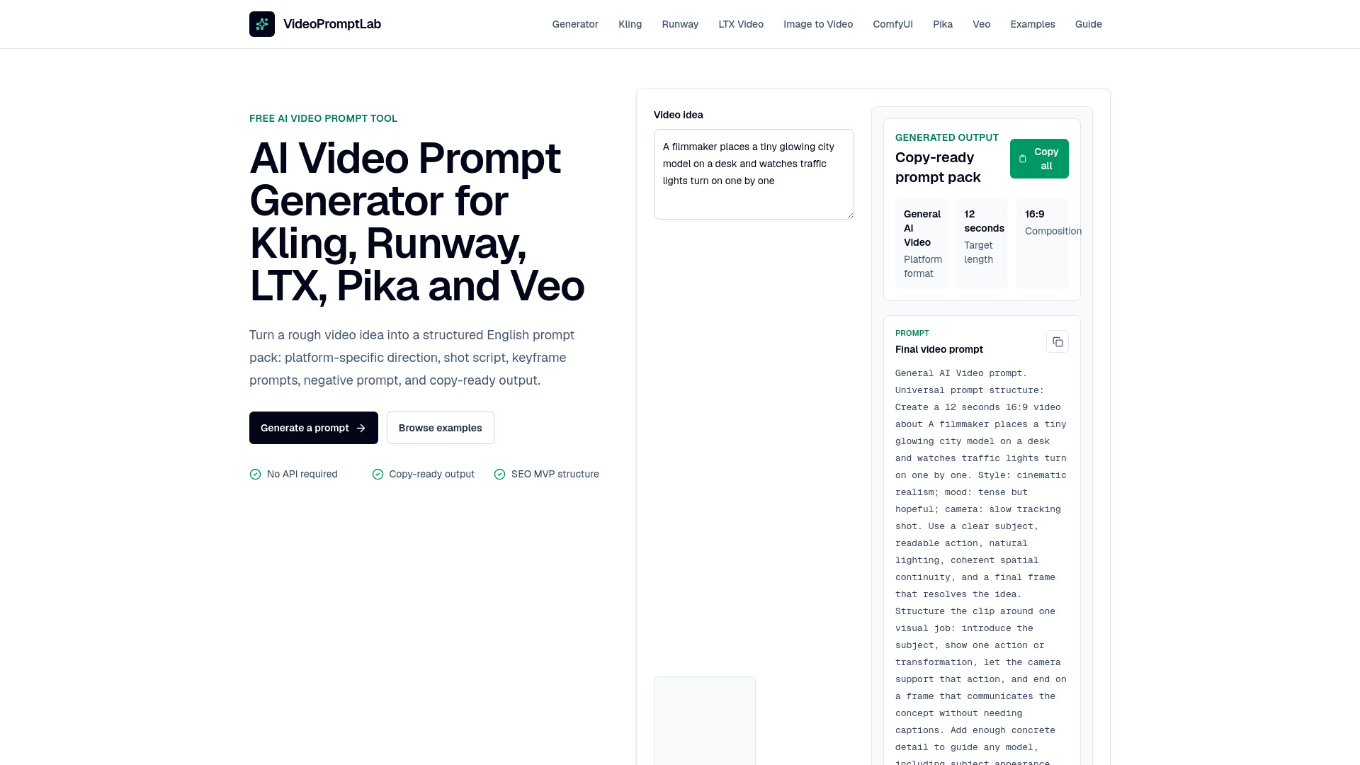 VideoPromptLab