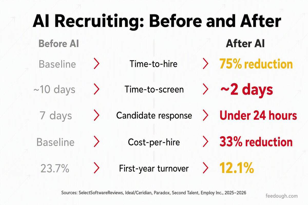 AI in Recruiting and Talent Acquisition Statistics