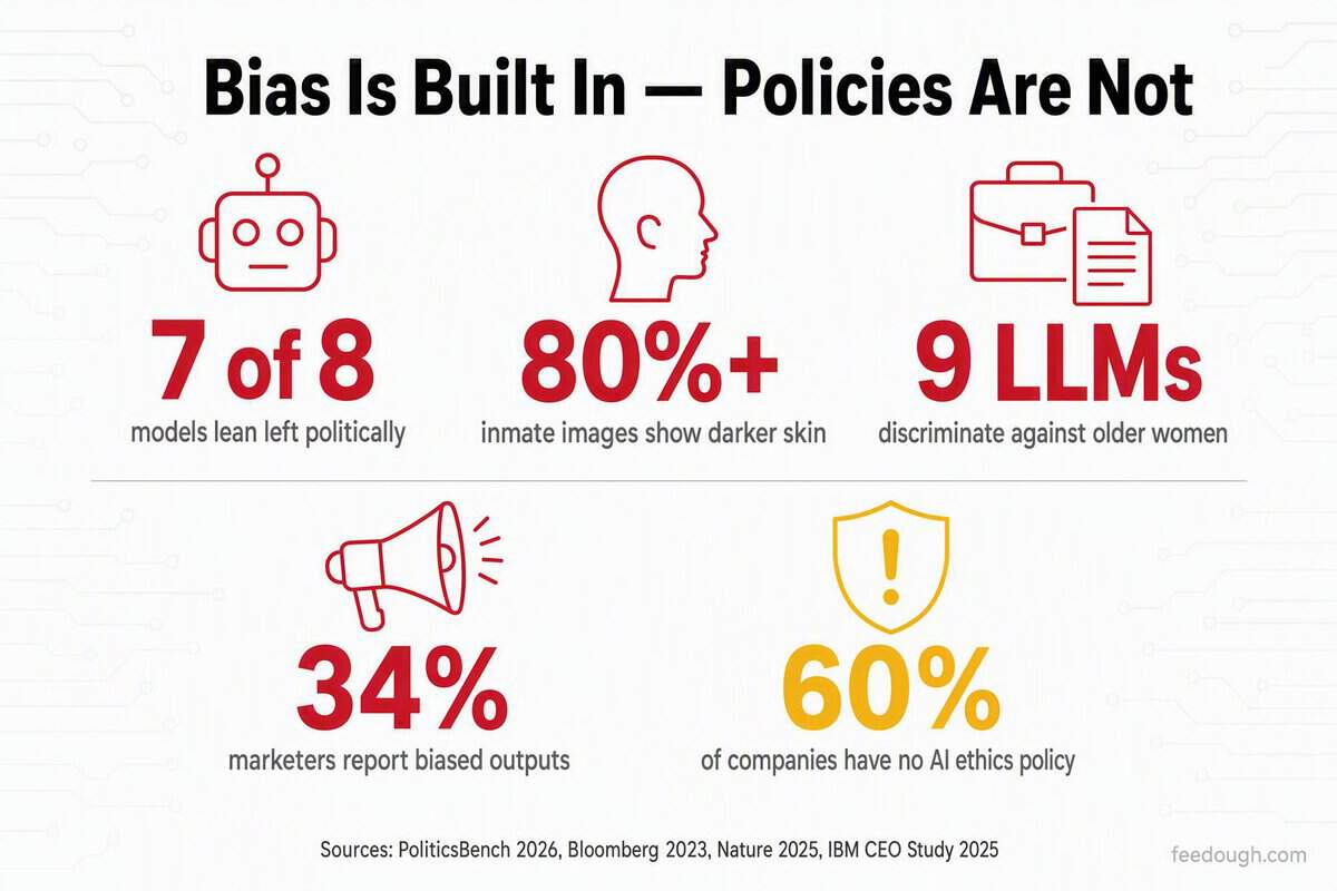 Generative AI Bias Statistics