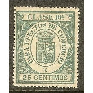 Efectos de Comercio 1904. Numeración A.000.000