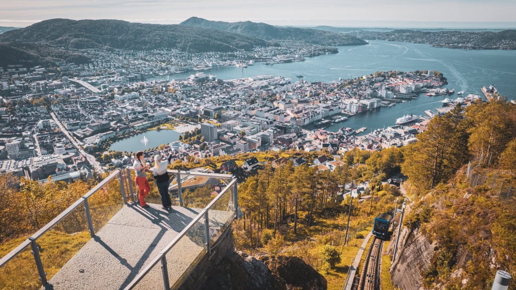 En av byens beste utsikter