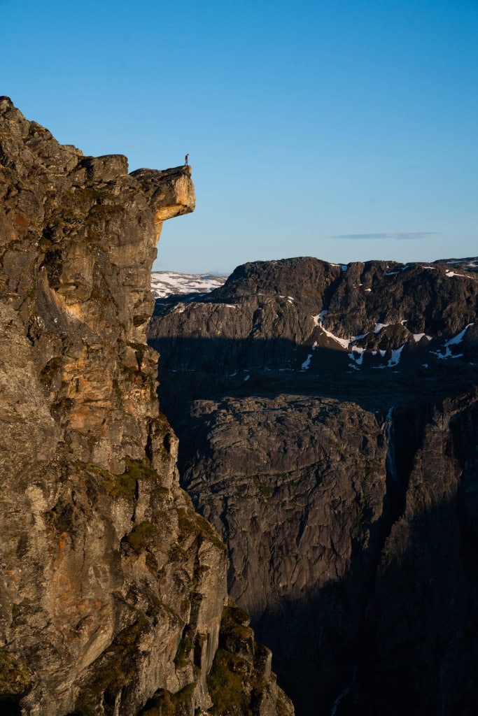 Fjelltur i Hardanger Trolltunga i Norge