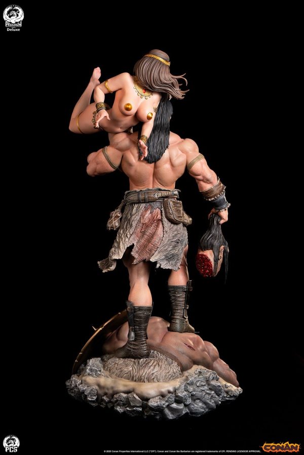 完璧 Conan unveils PCS the deluxe scale quarter Barbarian コミック・アニメ