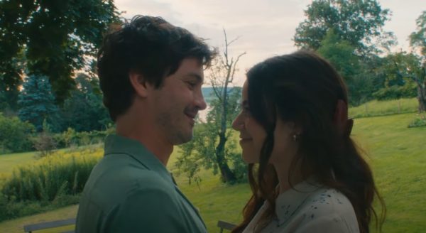 Oh Hi 2025 movie scene with Molly Gordon and Logan Lerman