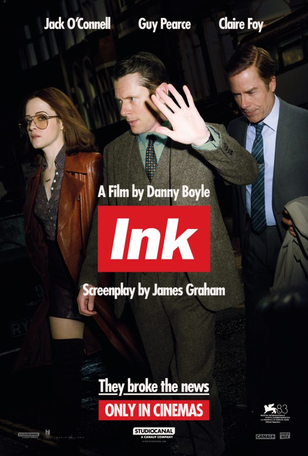 First teaser trailer and posters for Danny Boyle’s Ink starring Jack O’Connell, Guy Pearce and Claire Foy
