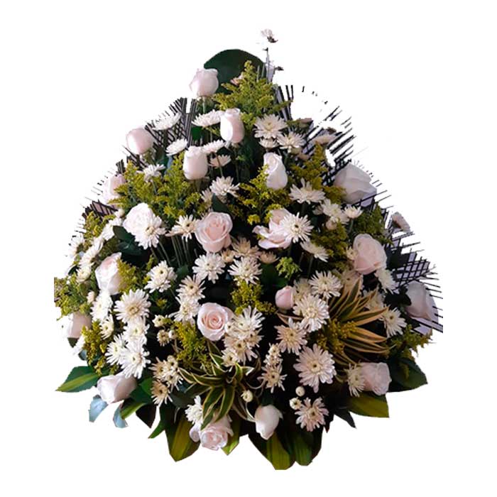 Arreglo-Funebre-luto_Floristeria Flores Cali es Cali