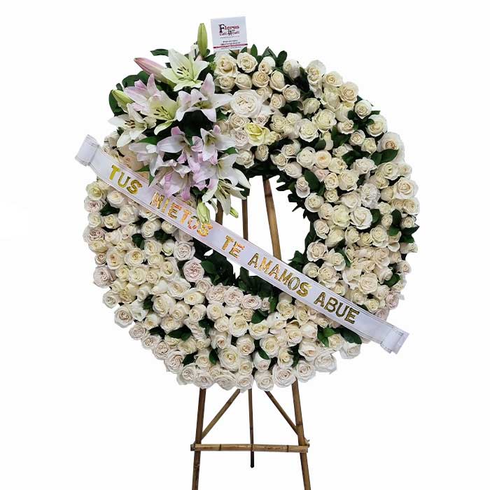 Corona-funebre-cali-Blanca-floristeria-en-cali