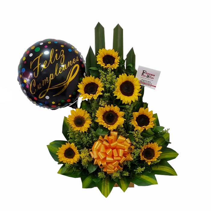 ramos-de-girasoles-hermosos-Floristerias-en-cali