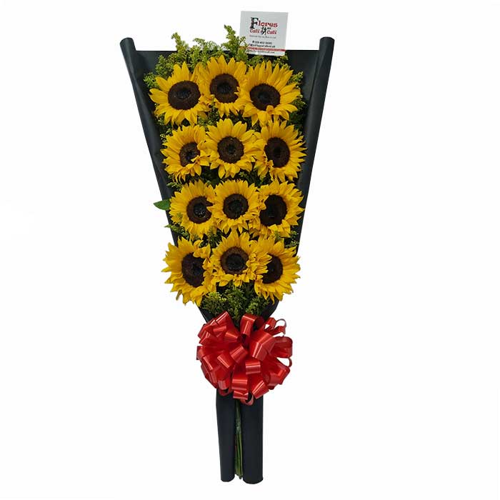ramos-de-flores-girasoles-naturales-Floristeria-en-Cali