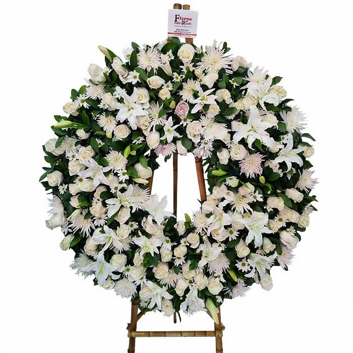 corona-de-luto-Floristeria-en-cali