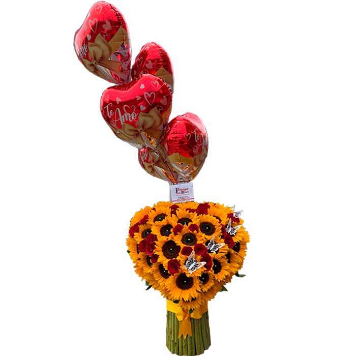 flores para san valentín en Cali