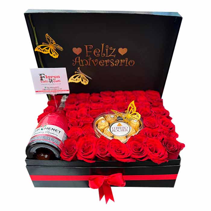 Arreglo-Caja-de-Aniversario-en-Cali