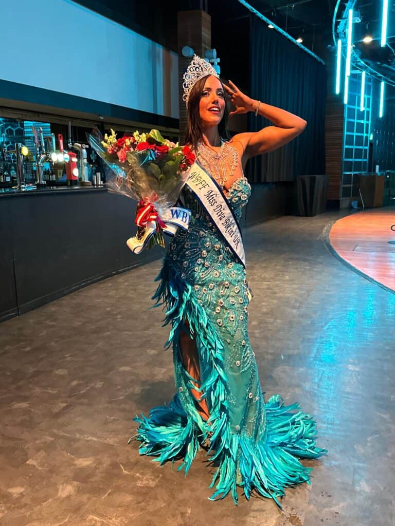 vincitrice del Titolo di Miss diva europea