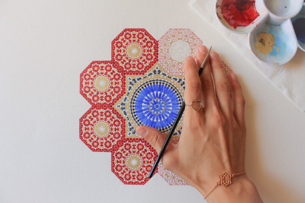 workshop geometria araba arte geometrica Piacenza