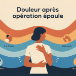 combien de temps dure la douleur après opération épaule image informative