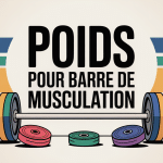 poid pour barre de musculation illustration moderne et sécurité