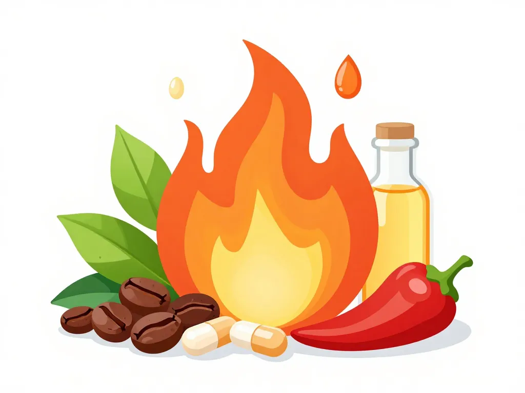 ingredients complement alimentaire pour bruler les graisses schema editorial