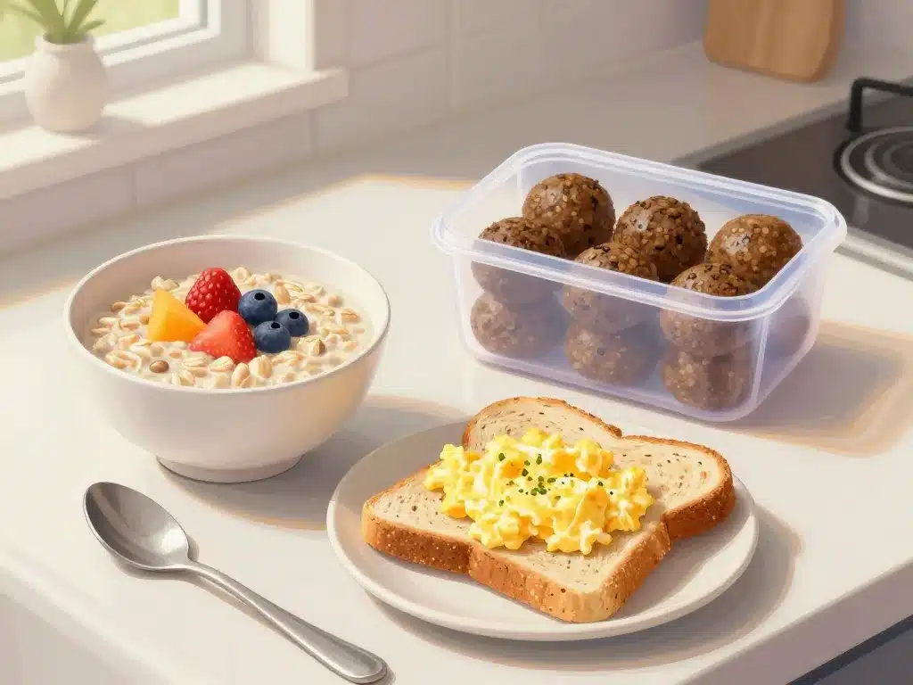 Idées petit-déjeuner collation recette fitness