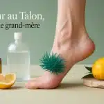 douleur talon remede grand mere pied cataplasme