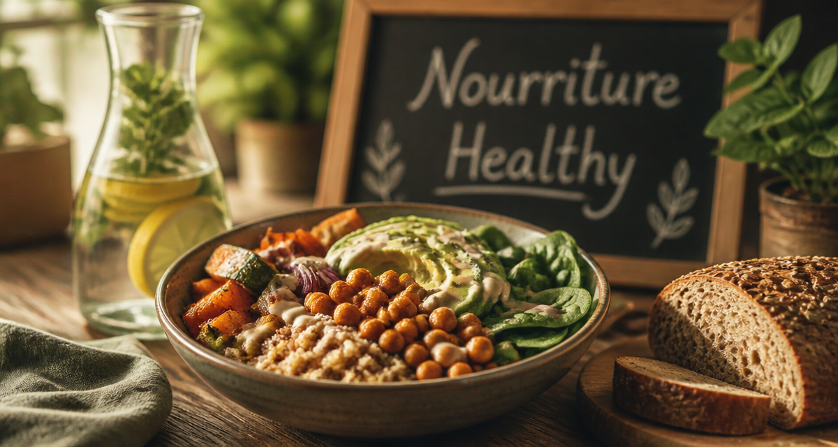 nourriture healthy bowl quinoa légumes