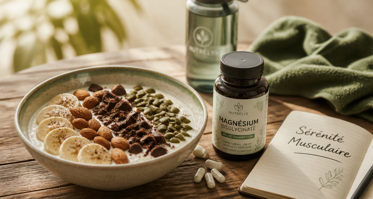quel magnesium prendre en cas de crampes bol yaourt et bisglycinate