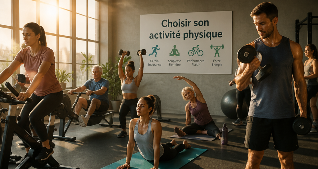 Sport que faire salle de sport groupe diversité