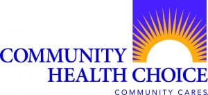 The Logo for Community Health Choice with a sun
