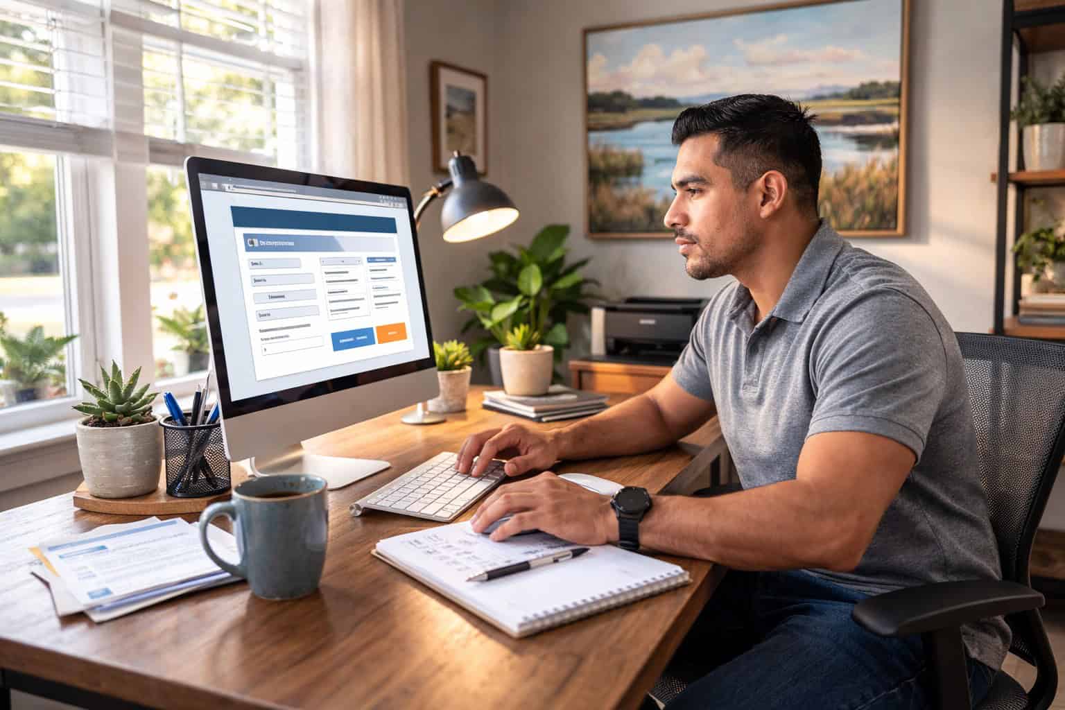 A Savannah resident using Georgia's direct enrollment pathway to select a 2026 ACA health plan