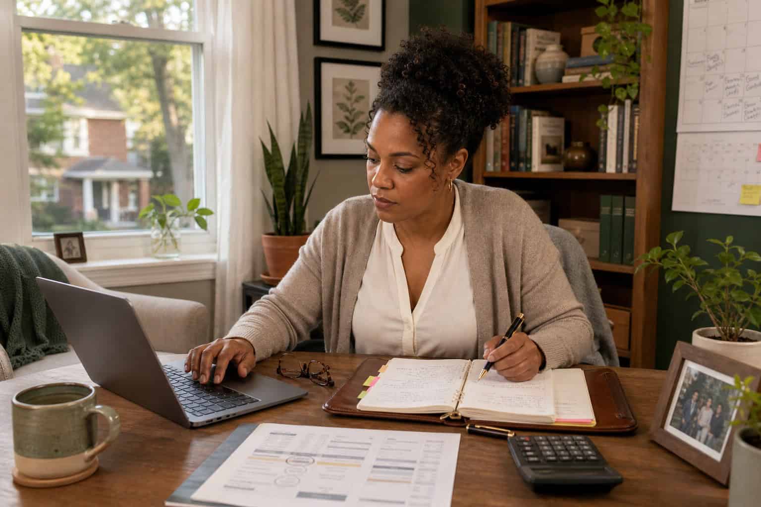 Cleveland Ohio resident shopping for 2026 health insurance marketplace plans on HealthCare.gov from a home office desk