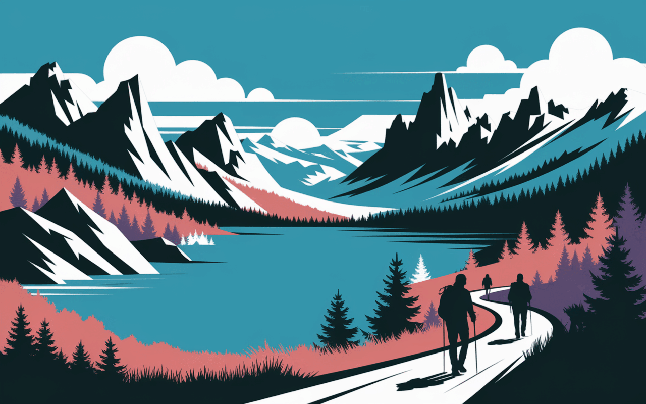 sentier randonnée barrage des gloriettes lac turquoise