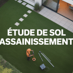 etude de sol assainissement vue aerienne maison technicien