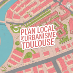 vue aérienne plan local d'urbanisme toulouse