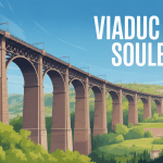 vue panoramique viaduc de la souloeuvre normandie