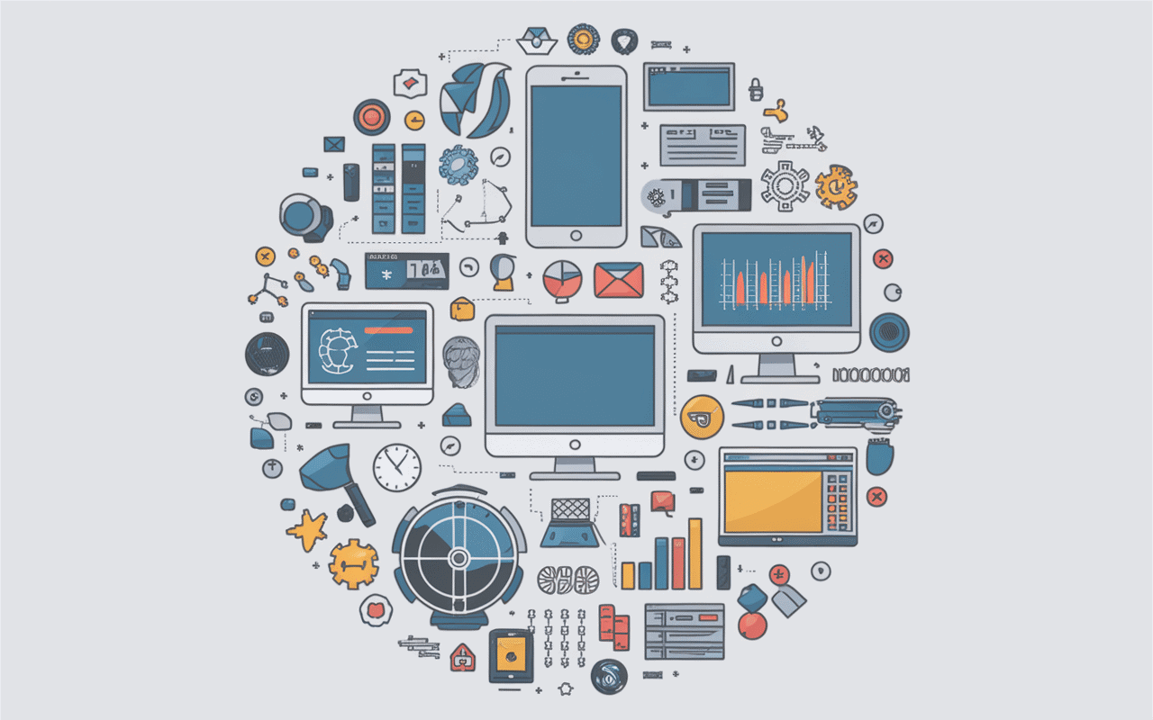 illustration domaines technologiques digital-actu.fr
