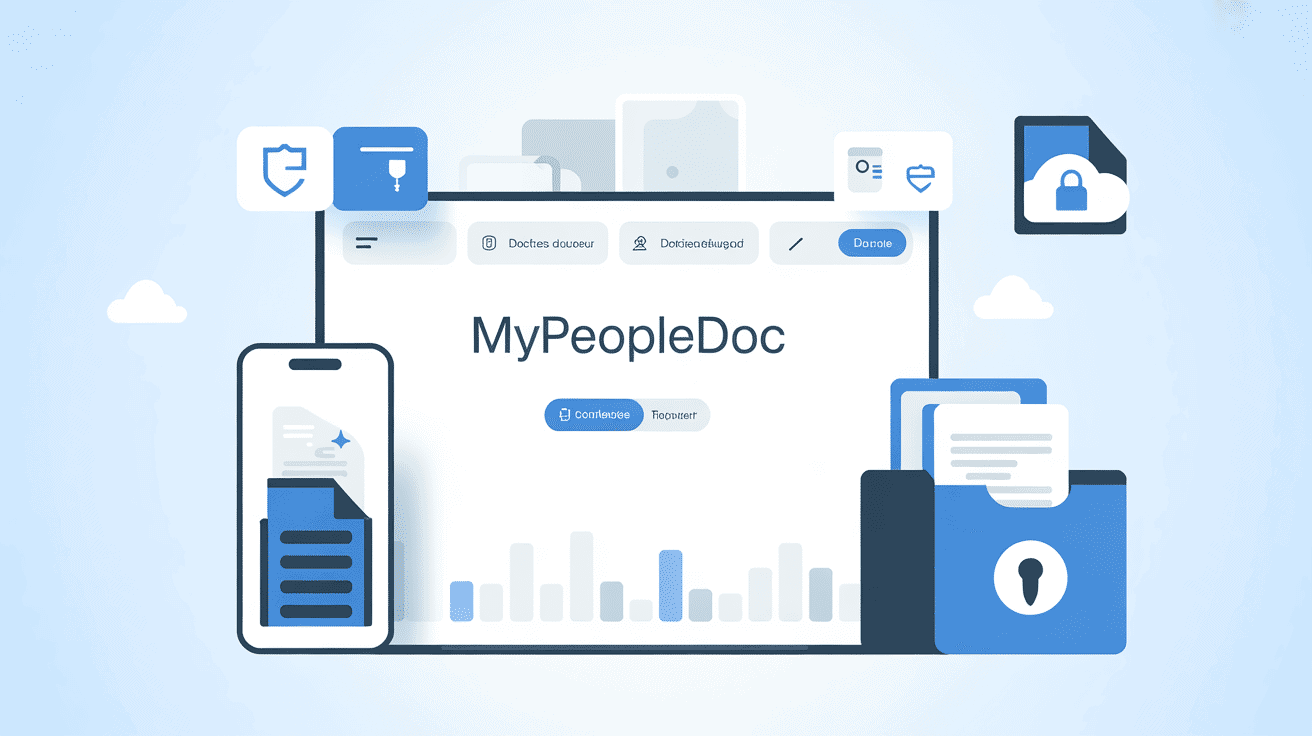interface myPeopleDoc gestion documentaire numerique
