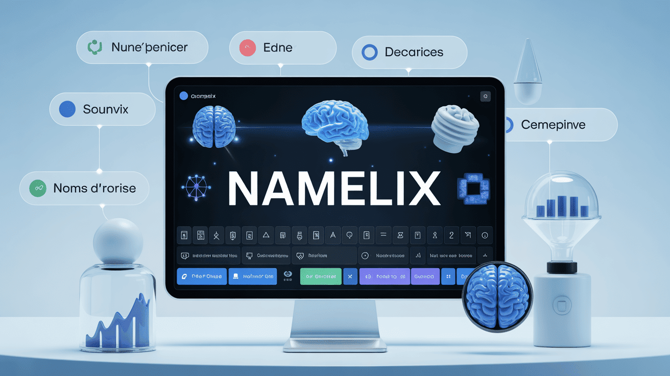 interface namelix générateur noms entreprise
