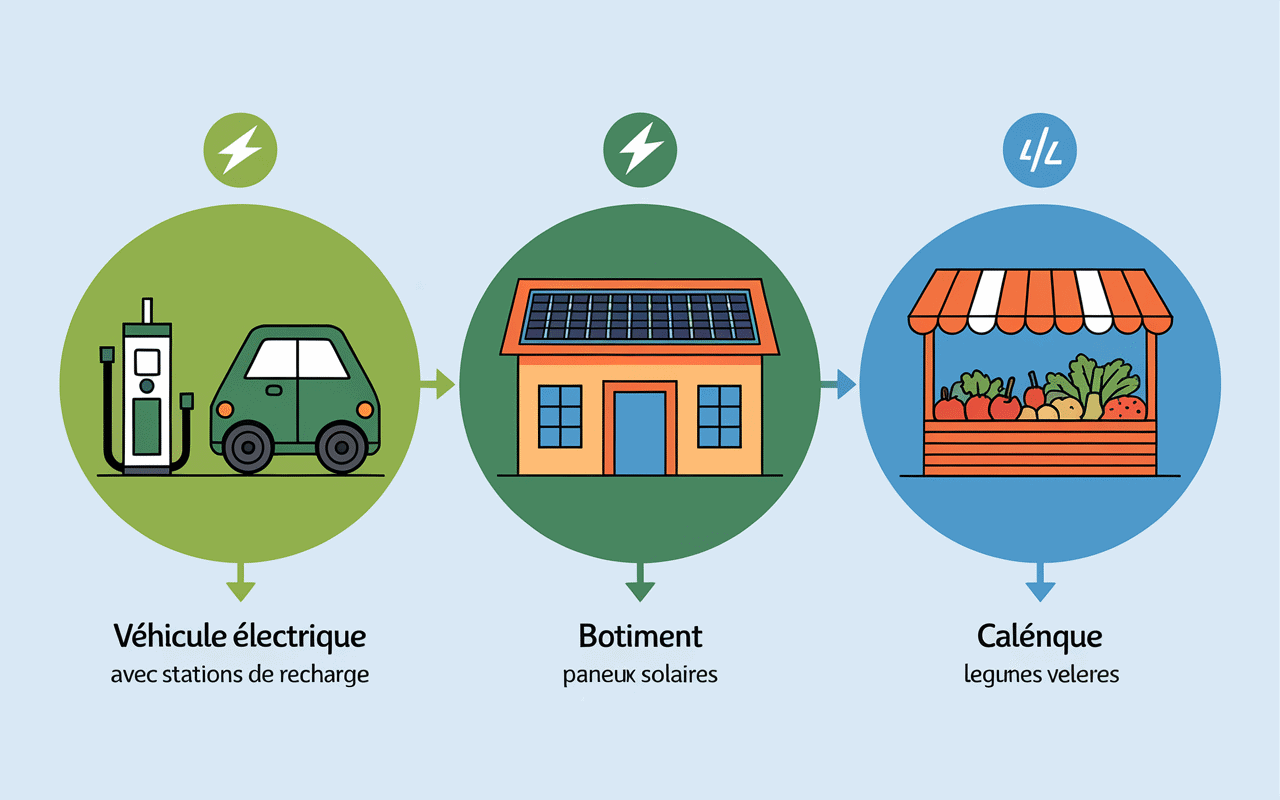 Infographie secteurs cle pacte ecologique