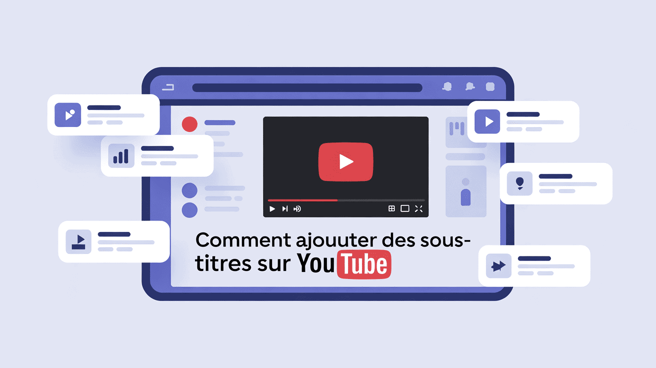 Comment ajouter des sous titres sur youtube écran avec sous-titres
