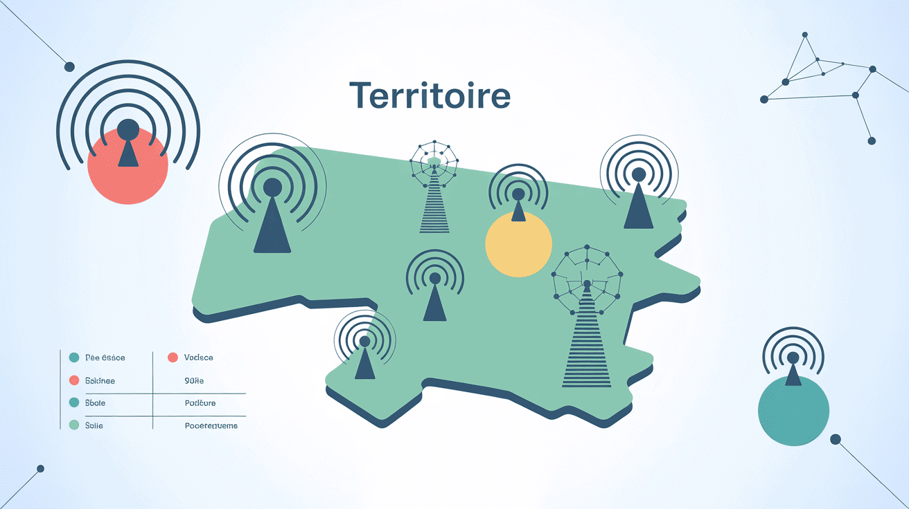 Free ou Bouygues carte couverture réseau et débit