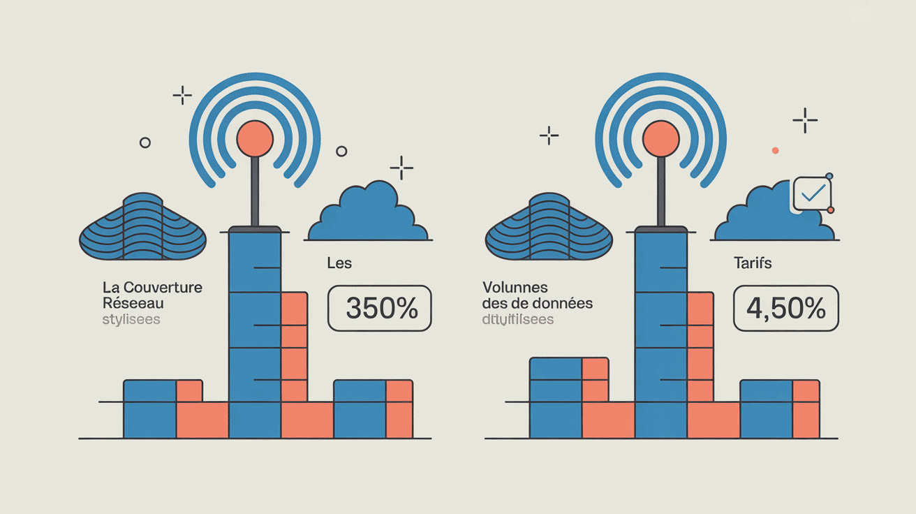 Sosh ou B&You, comparaison couverture réseau, data, tarifs