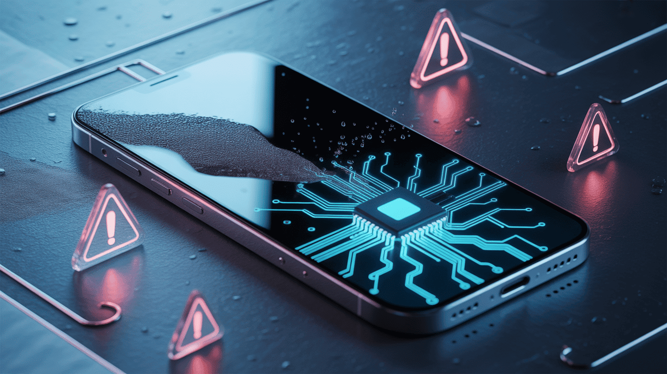 tactile iphone ne fonctionne plus comment déverrouiller gros plan diagnostic