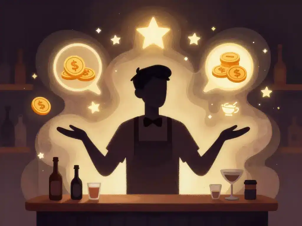 barman salaire primes avantages