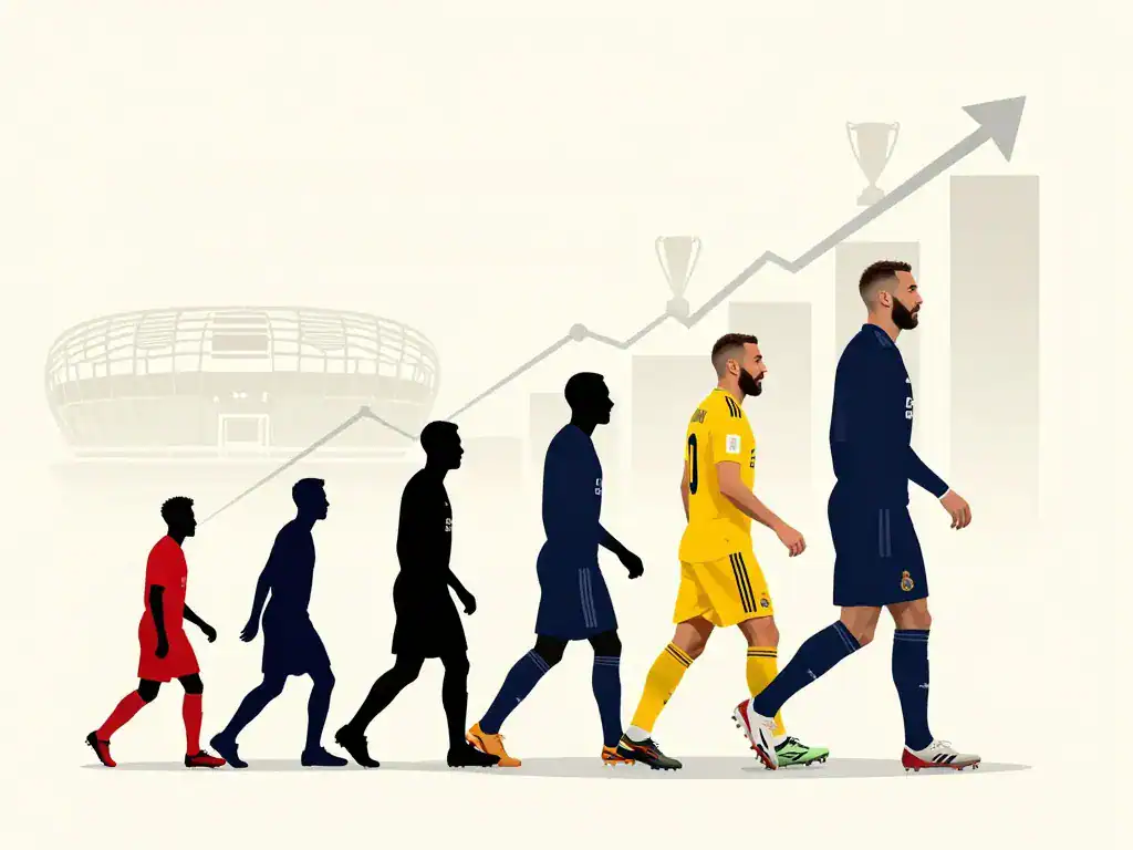 karim benzema salaire timeline lyon real madrid saudi pro league